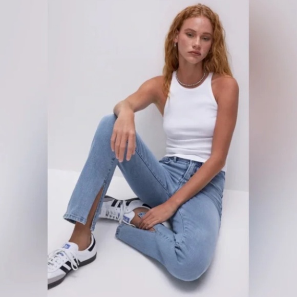 Good American Good Boy Boy Straight Super High Rise Straight - Picture 7 of 11